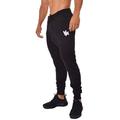 YoungLA Slim Fit Joggers for Men | French Terry Cotton Skinny Tapered Sweatpants | Gym Sports Activewear Workout Clothes 2o2 - black - Large