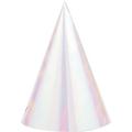 Creative Converting Iridescent Hat Paper Disposable Party Favor in Gray | Wayfair DTC336386HAT