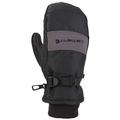 Carhartt Men's WP Waterproof Insulated Mitt Cold Weather Gloves, Black/Grey, Medium