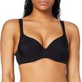 Triumph Women's contemporary Soft+Cotton WP Full Coverage Bra, Black, Size 46D