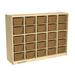 Childcraft Mobile 25 Compartment Cubby Wood in Brown | 36 H x 47.75 W x 13 D in | Wayfair 1440345