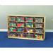 Childcraft 16 Compartment Cubby w/ Trays Wood in Brown | 30 H x 47.75 W x 13 D in | Wayfair 206052