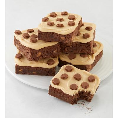 Peanut Butter Frosted Buckeye Brownie Flavor Box, Baked Treats, Fresh Cookie Gifts by Cheryl's Cookies