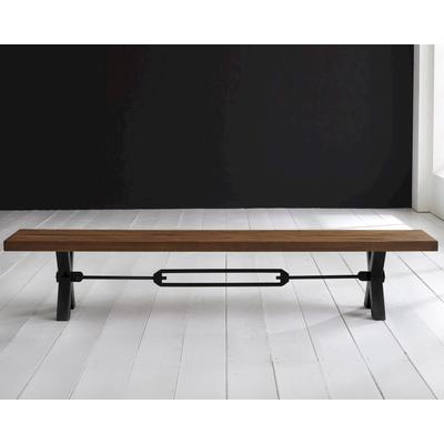 Bodahl Concept4You »Kansas« Sitzbank Rustic Oak 200x40x45 cm / mocca black Image