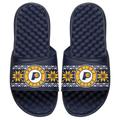 Men's ISlide Navy Indiana Pacers Ugly Sweater Slide Sandals