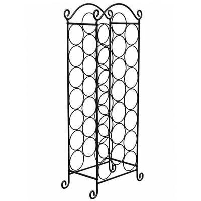 Vidaxl - Flaschenregal für 21 Flaschen Metall