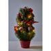 The Holiday Aisle® Green Fir Artificial Christmas Tree w/ 20 Clear Lights | 1'4 | Wayfair E29498B596754B06B756718E474CC985