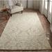 White 60 x 0.5 in Area Rug - Birch Lane™ Armando Floral Handmade Tufted Wool Taupe/Ivory Area Rug Wool/Cotton | 60 W x 0.5 D in | Wayfair