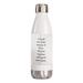 Winston Porter Ja 16 oz Stainless Steel Water Bottle in Gray | 10.5 H x 2.85 W in | Wayfair 1BA1C508E0454D4FB0D62BF49437628F