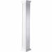 Ekena Millwork Craftsman Classic Square Non-Tapered, Recessed Panel PVC Column Kit, Crown Capital & Crown Base, Latex | 60 H x 5.625 W in | Wayfair