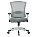 Symple Stuff Doliya Ergonomic Mesh Task Chair Upholstered/Mesh in Gray | 44.75 H x 26 W x 24.75 D in | Wayfair D31D9ACE0AC34892B0C42B0EBEF643EF