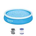 Bestway Fast Set Inflatable Pool Set Round 3.66 m x 76 cm