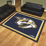 Black/Blue 96 x 20 in Area Rug - FANMATS NHL Tufted Area Rug Nylon | 96 W x 20 D in | Wayfair 17518