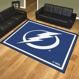 Black/Blue 96 x 20 in Area Rug - FANMATS NHL Tufted Area Rug Nylon | 96 W x 20 D in | Wayfair 17528