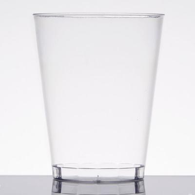 Fineline Savvi Serve 408-CL 8 oz. Tall Clear Hard Plastic Tumbler - 500/Case