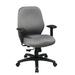 Symple Stuff Hathcock Task Chair Upholstered/Metal | 37.5 H x 27.25 W x 25.25 D in | Wayfair 519AD3ADF9B4417791D9C812C65BA439