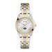 Women's Bulova Silver/Gold Georgia Bulldogs Classic Two-Tone Round Watch