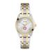 Women's Bulova Silver/Gold Alabama Crimson Tide Classic Two-Tone Round Watch