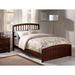 Grovelane Amina Solid Wood Low Profile Standard Bed Wood in Brown | 50 H x 62.63 W in | Wayfair C0FBDEB575A542F8A26A168B81BDAF35