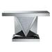 Rosdorf Park Lippa Console Table Mirrored/Glass/Metal | 31.5 H x 47.25 W x 13.75 D in | Wayfair CFEC13AC25474F0DB4063F5ABE796B63