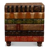 Charlton Home® Eufaula Books 4 Drawer Accent Chest Wood in Brown/Green/Yellow | 22 H x 20 W x 12 D in | Wayfair 2AF7BF8A7A0348B781AF8DAE2A323EDB