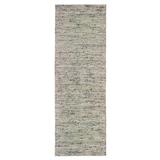 Gray/White 29.92 x 0.47 in Area Rug - Tommy Bahama Home Lucent Abstract Handmade Tufted Stone/Gray Area Rug Viscose/ | 29.92 W x 0.47 D in | Wayfair