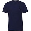 Ralph Lauren Polo Men's Blue Cotton T-Shirt | RLU_714706745002 - XL