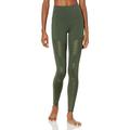 Alo Yoga Women's High Waist Moto Legging, Hunter/Hunter Glossy, XS