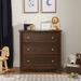 DaVinci Kalani 3 Drawer Dresser Wood in Brown | 33.75 H x 35.5 W x 21.5 D in | Wayfair M5523Q