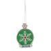 The Holiday Aisle® 3.75" Ski Club Christmas Charm Ornament Metal in Green | 0.5 H x 3.5 W x 2.5 D in | Wayfair 1F58D6C168C2491E88112A81FF60934C