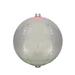 The Holiday Aisle® 12" Multi-Color LED Lighted Christmas Silver Sphere Ball Decoration Plastic | 13.5 H x 12 W x 12 D in | Wayfair