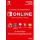 Nintendo Switch Online Mitgliedschaft - 12 Monate Familienmitgliedschaft | Switch - Download Code