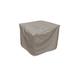 Arlmont & Co. Oris Water Resistant Patio Dining Set Cover, Polypropylene in Black/Brown | 30 H x 48 W x 35 D in | Wayfair FLORENCE-08cWC