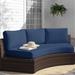 Wade Logan® Basden Outdoor Cushion Cover Acrylic in Blue | 6 H in | Wayfair CK-HB-FLORENCE-04c-NAVY
