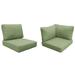 Wade Logan® Babram Outdoor Cushion Cover Acrylic in Green | 6 H in | Wayfair 84B570CA72A844D7A7FB28364B9ABFF3