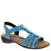 Ros Hommerson Mackenzie - Womens 9 Blue Sandal W