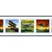 Winston Porter Burford Planes in Squares 15' L x 9" W Wallpaper Border Vinyl in Blue/Green/Orange | Wayfair F14B1C9DC67F4C2FA9A0C546DE533756