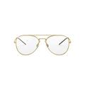 Ray-Ban Women's 0RX 6413 2500 54 Optical Frames, Gold