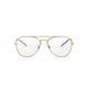 Ray-Ban Women's 0RX 6413 2500 54 Optical Frames, Gold