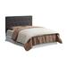 Hokku Designs Chernoll Tufted Low Profile Platform Bed Upholstered/Polyester in Gray | 44 H x 75.5 W x 90 D in | Wayfair