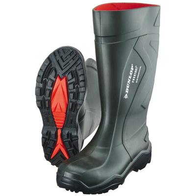 Stiefel Purofort+, S5CI src, Gr. 44, grün - Dunlop