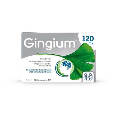 Gingium 120 mg Filmtabletten 60 St Image