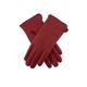 Dents Samantha Women's Faux Fur Lined Leather Gloves BERRY L