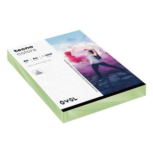 tecno Farbige Papiere »tecno Colors« grün Image