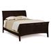 Copeland Furniture Sarah Sleigh Bed Wood in Black | 45 H x 62.5 W x 99.5 D in | Wayfair 1-SLM-12-53