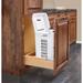 Rev-A-Shelf Wood Vanity Bottom Mount Hamper w/ Soft Close in Brown | 21.25 H x 20.31 W x 18.69 D in | Wayfair 4WH-VCSC-21DM-1