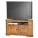 Foundry Select Rafeef Solid Wood Corner unit TV Stand for TVs up to 55" Wood in Brown | 27 H in | Wayfair LOON4452 29090136