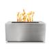 The Outdoor Plus Pismo Outdoor Fire Pit Stainless Steel/Steel in White | 24 H x 24 D in | Wayfair OPT-R4824SSEKIT-NG