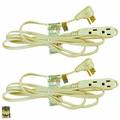 Royal Designs Indoor Outdoor Extension Cord Plastic/Fabric | 3 H x 72 W x 3 D in | Wayfair CO-9001-BG-6-2