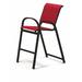 Red Barrel Studio® Holna 29" Patio Bar Stool in Gray | 46 H x 23.5 W x 29 D in | Wayfair 64986936AD9143629B606344A9A8BB5C